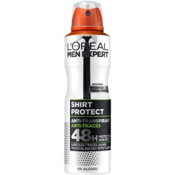 Déodorant Spray Shirt Protect L'OREAL Men Expert Anti-traces - 6x 200 ml