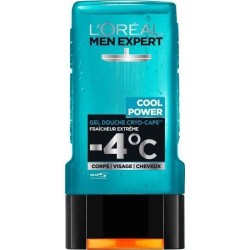 [Lot de 6] Gel Douche L'OREAL MEN EXPERT Cool Power Frais 300 ml