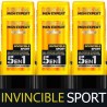 Gel douche Revitalisant Homme Men Expert L'OREAL PARIS - Invincible Sport - 6x 300 ml