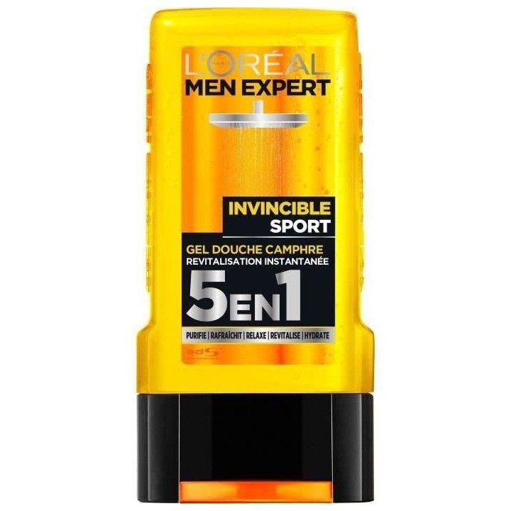Gel douche Revitalisant Homme Men Expert L'OREAL PARIS - Invincible Sp