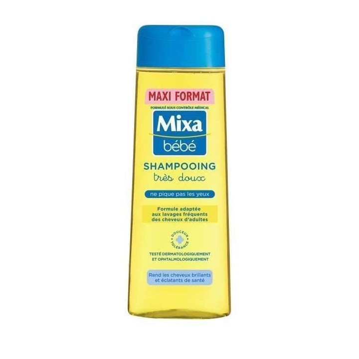 [Lot de 12] MIXA BEBE Shampooing Tres doux 300ml