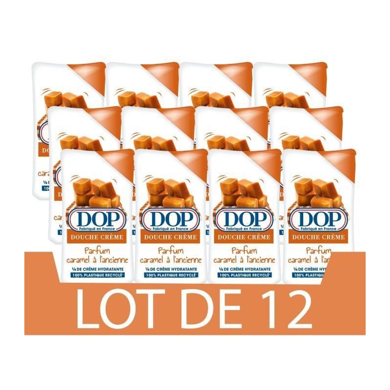 Gel douche Douceurs d'Enfance DOP - Creme Caramel a l'ancienne - 12x 250 ml