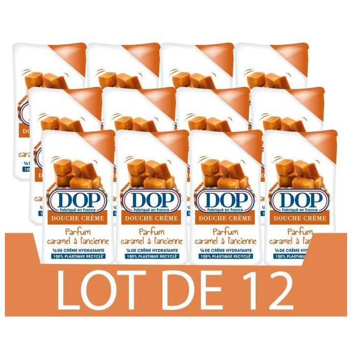 Gel douche Douceurs d'Enfance DOP - Creme Caramel a l'ancienne - 12x 2