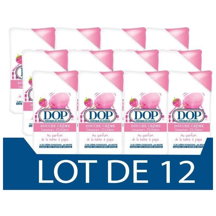 Douche creme Barbe a papa DOP - 12x 250 ml