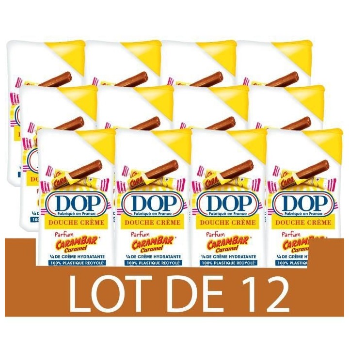 Gel douche creme DOP Douceurs d'Enfance Carambar caramel - 12 x 250 ml