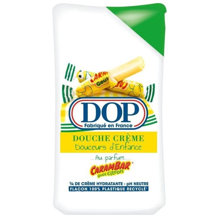 Gel douche Douceurs d'Enfance DOP - Creme Carambar citron - 12x 250 ml
