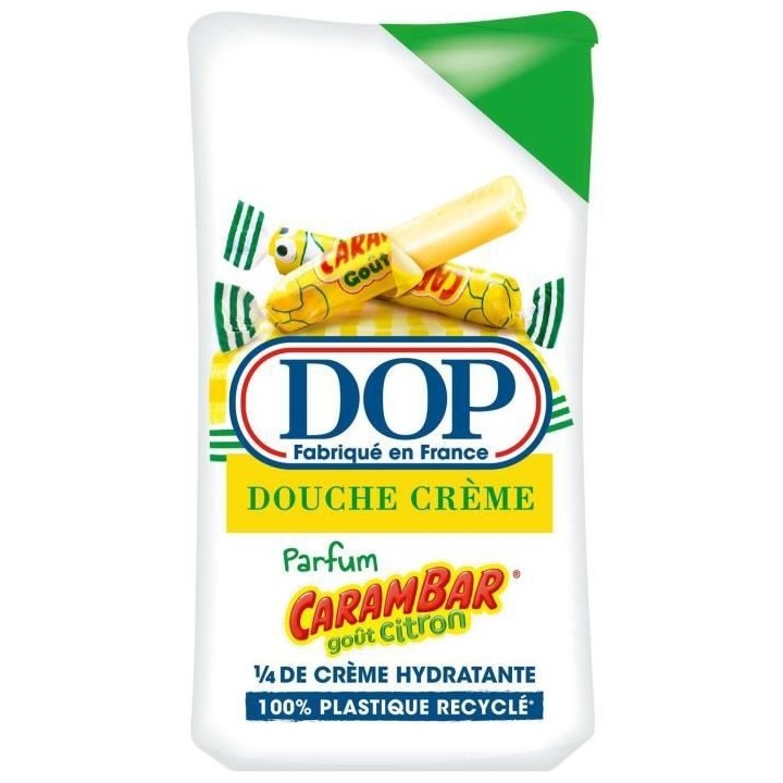 Gel douche Douceurs d'Enfance DOP - Creme Carambar citron - 12x 250 ml