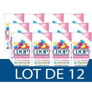 Gel douche Douceurs d'Enfance DOP - Creme Bonbons multicolores - 12x 2