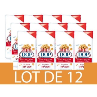 Gel douche creme DOP Douceurs d'Enfance Pop-corn - 400 ml x12