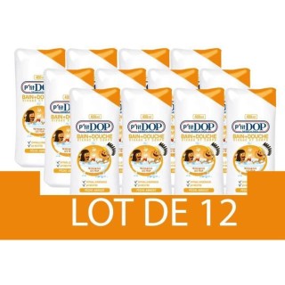 Bain-douche Peche/abricot P'TIT DOP - 12x 400 ml