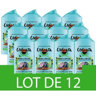 Gelée de douche a l'extrait de café et baie d'Açai USHUAiA - 12x 30