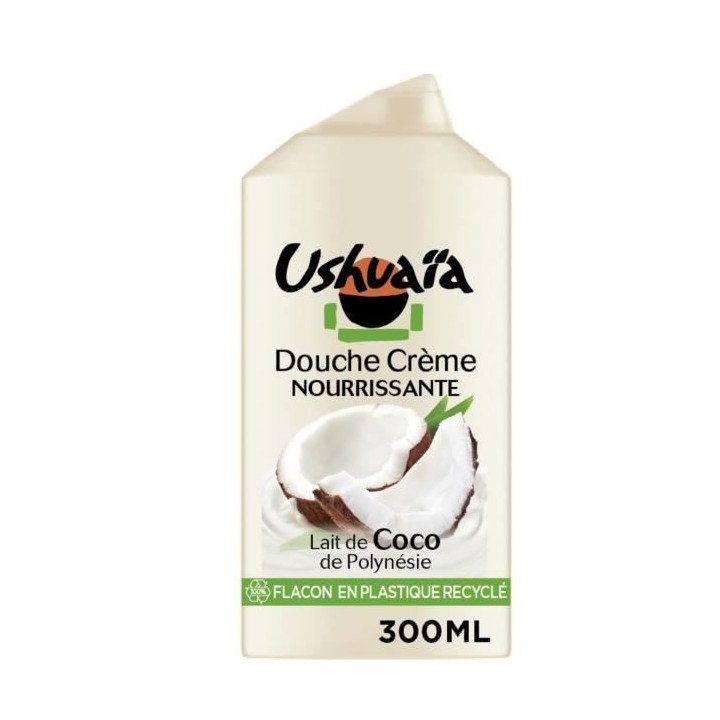 Creme Douche USHUAIA Nourrissante au lait de coco des Iles sous le Ven
