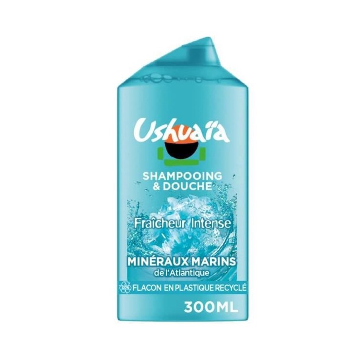 Shampooing homme Douche Minéraux Marins USHUAiA - 12x 300 ml