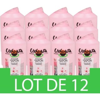 Douche Soin USHUAIA Douceur du Japon Lait de Riz & Fleur de Sakura - 3