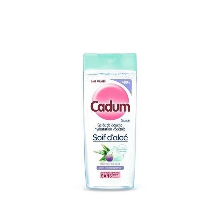 Douche Soif d'Aloé Figue CADUM - 12x 400 ml