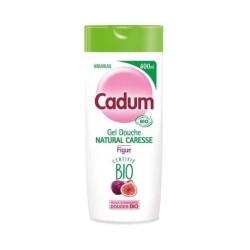 Gel douche BIO Natural Caresse CADUM - Figue - 12x 400 ml