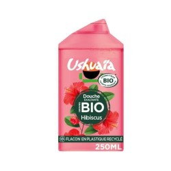 Gel Douche USHUAIA BIO Hibiscus de Burkina Faso - 12 x 250 ml