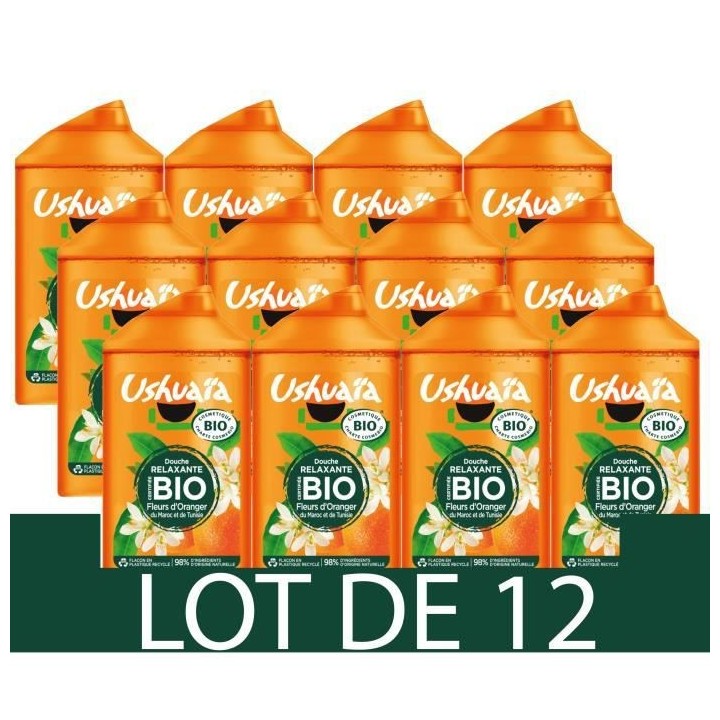 Douche relaxante au fleur d'oranger du Maroc et de Tunisie USHUAiA - 1