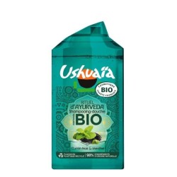 Shampooing Douche USHUAIA BIO Ayurveda Cumin Noir & Menthe - 12 x 250 ml