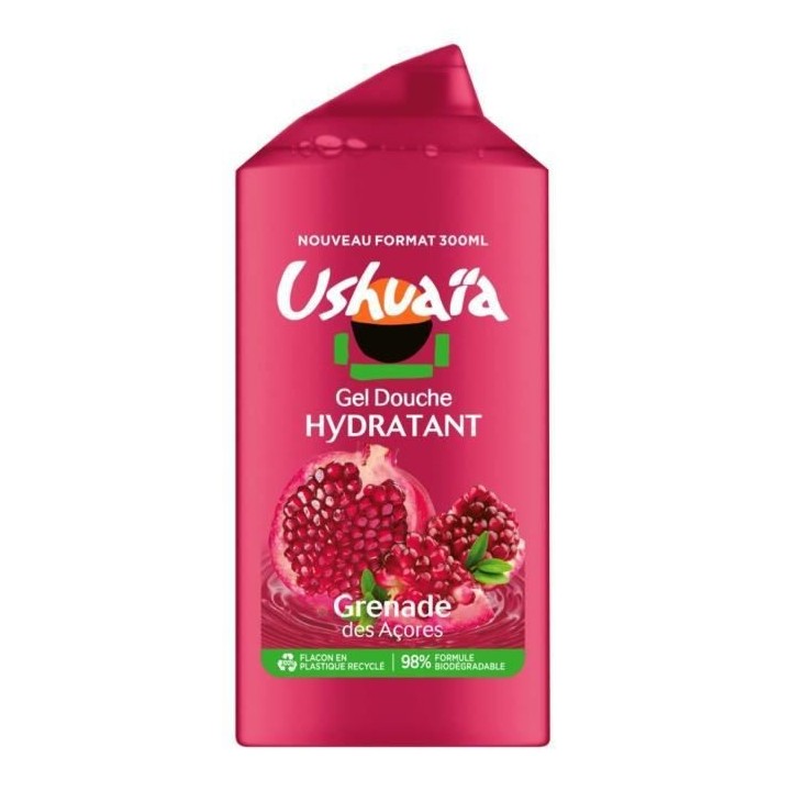 Gel douche a la Grenade USHUAiA - 12x 300 ml