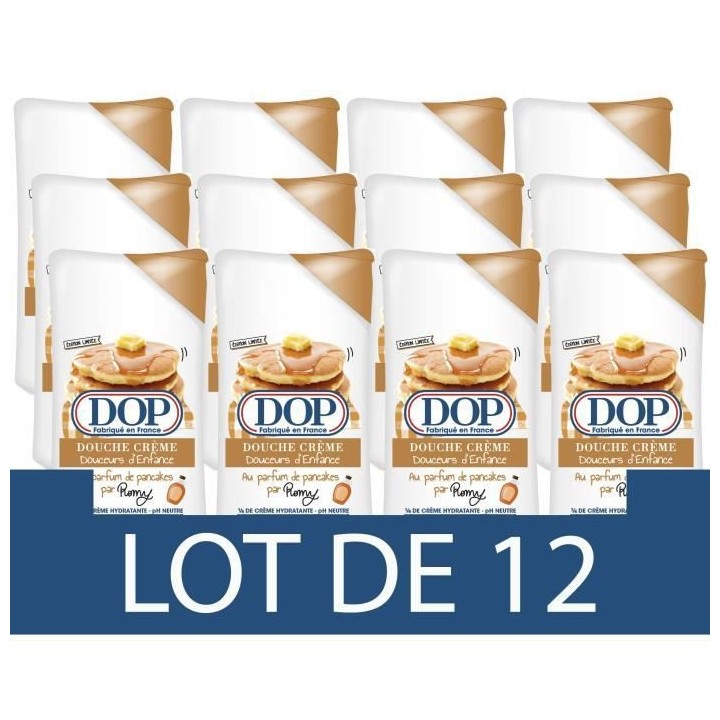 DOP Douceurs d'Enfance Gel douche creme au parfum des Pancakes - 250 m