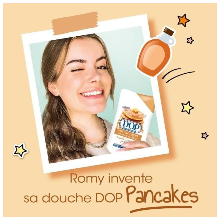 DOP Douceurs d'Enfance Gel douche creme au parfum des Pancakes - 250 m