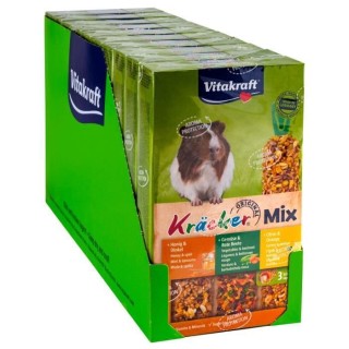 VITAKRAFT Kräcker Trio-Mix Friandise pour Cochons d'Inde Miel Epeautr