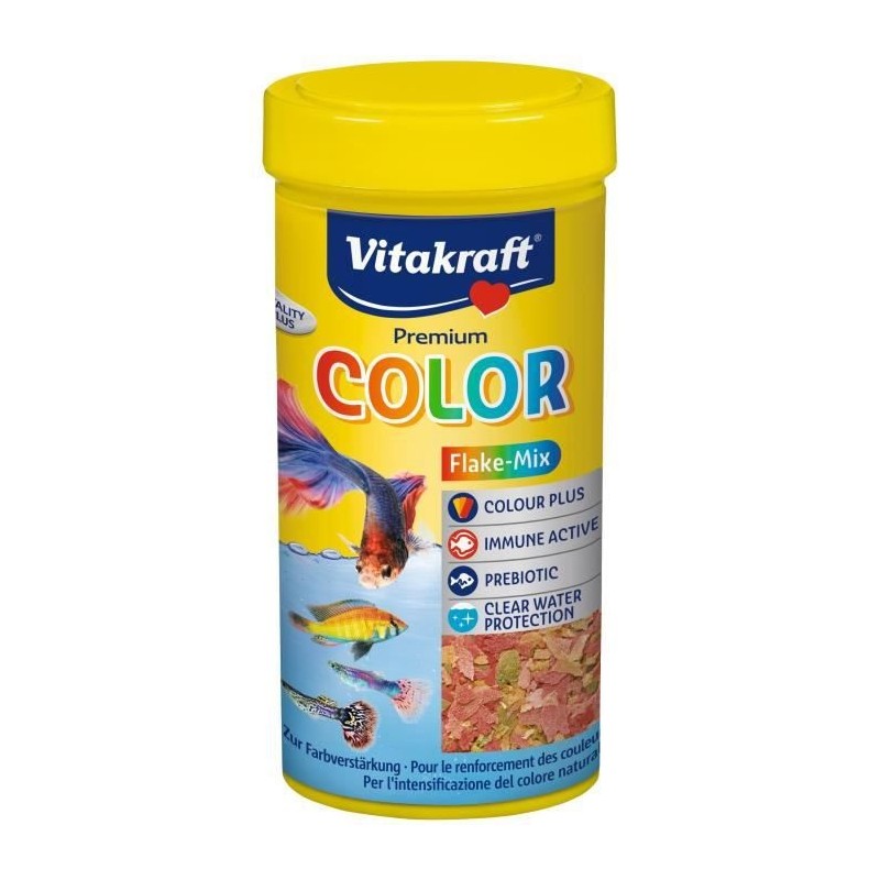 VITAKRAFT Color Alimentation complete colorant - Lot de 5x250ml