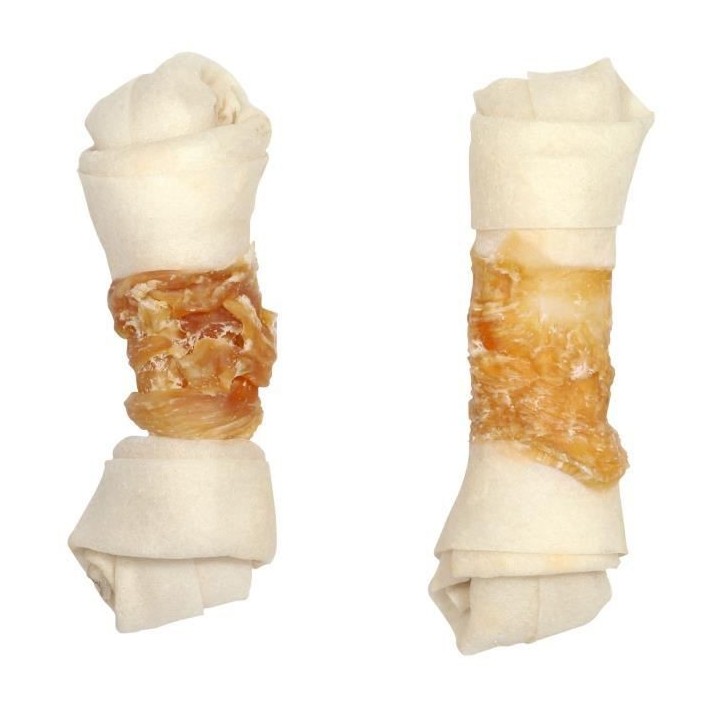 VITAKRAFT Os a mâcher noués au Poulet taille M - Lot de 10 paquets d