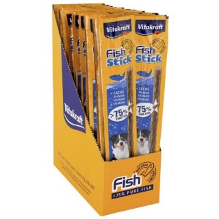 VITAKRAFT Fish Stick Friandise pour chien au poisson - Lot de 50 stick