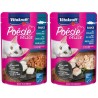 VITAKRAFT Poésie Multipack Délice assortiment en sauce au Poisson Colin et Cabillaud - Lot de 7 Boîtes de 6 pochons de 85 g