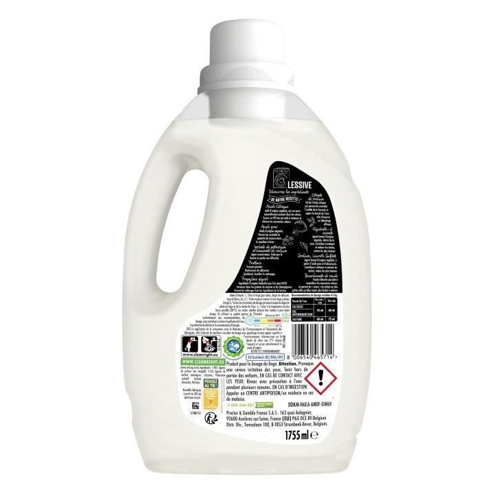 LA RECETTE Lessive liquide enrichie au Bicarbonate de Soude - 39 Lavag