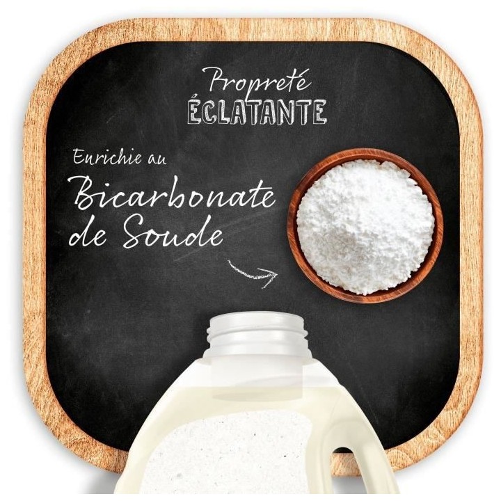 LA RECETTE Lessive liquide enrichie au Bicarbonate de Soude - 39 Lavag