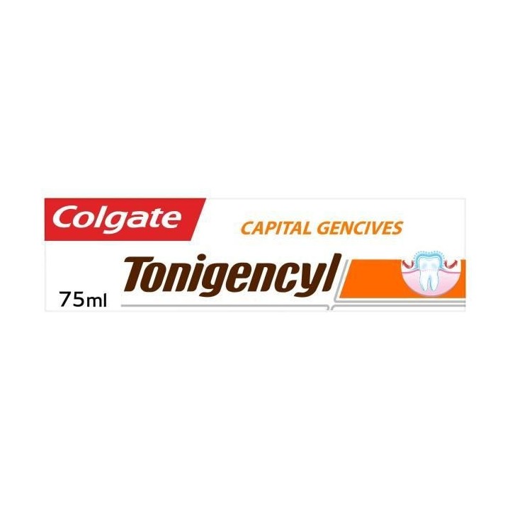 [Lot de 12] TONIGENCYL Dentifrices Capital - 75 ml