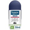 [Lot de 6] SANEX Déodorants Homme bille peaux normales - 50 ml