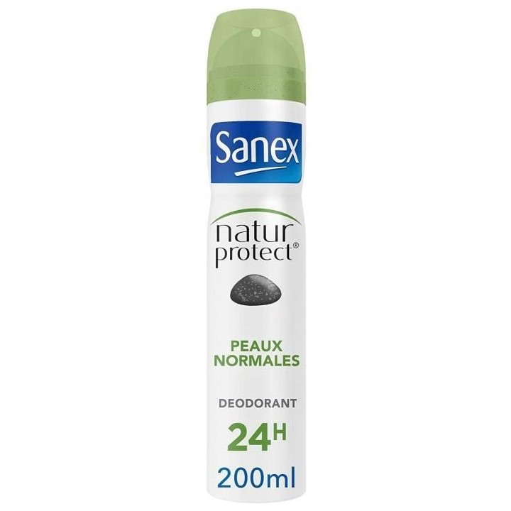 [Lot de 6] SANEX Déodorants Homme Spray Natur Protect - Peaux normale