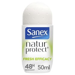 [Lot de 6] SANEX Déodorants naturel Natur Protect Fresh efficacité 48h Bambou bille - 50 ml