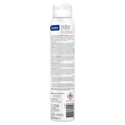 [Lot de 6] SANEX Déodorants Natur Protect Peaux sensibles Pierre d'alun spray - 200 ml