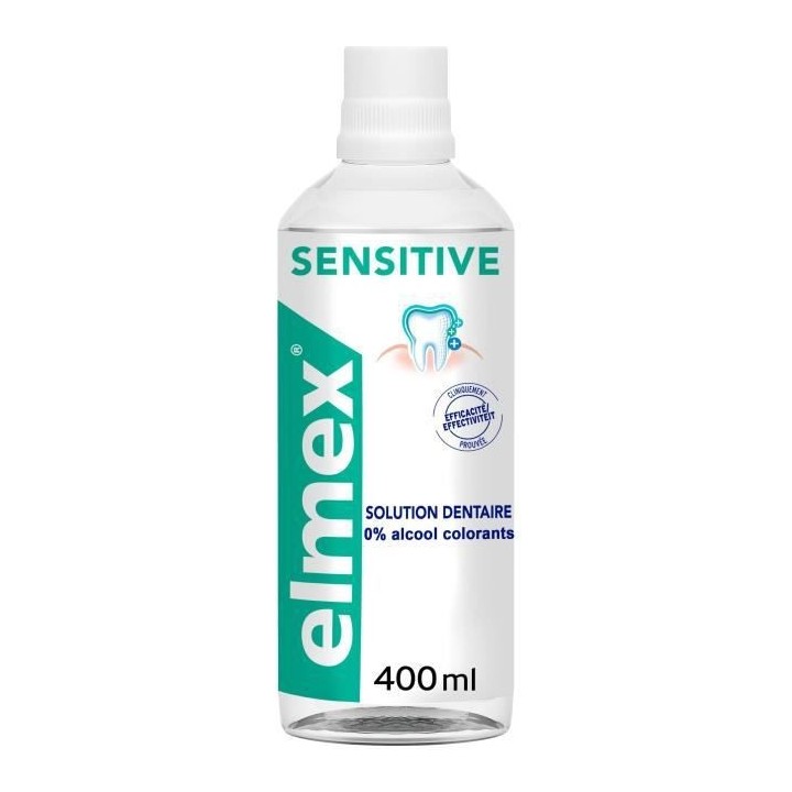 [Lot de 12] ELMEX Bains de bouche Sensitive - 400ml