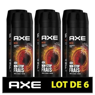 AXE Déodorant Homme Musk Bodyspray - 48h de Fraîcheur Non-Stop - Ant