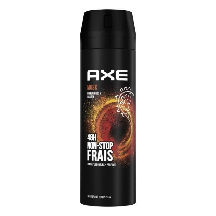 AXE Déodorant Homme Musk Bodyspray - 48h de Fraîcheur Non-Stop - Ant