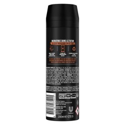 AXE Déodorant Homme Musk Bodyspray - 48h de Fraîcheur Non-Stop - Antibactérien - Lot de 6 x 200 ml - 1,2 L