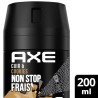 AXE Déodorant Homme Cuir & Cookie Bodyspray - 48h de Fraîcheur Non-Stop - Antibactérien - Lot de 6 x 200 ml - 1,2 L