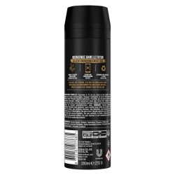 AXE Déodorant Homme Cuir & Cookie Bodyspray - 48h de Fraîcheur Non-Stop - Antibactérien - Lot de 6 x 200 ml - 1,2 L