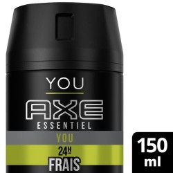 AXE Déodorant Homme You Bodyspray - 24h de Fraîcheur Non-Stop - Antibactérien - Lot de 6 x 150 ml - 900 ml