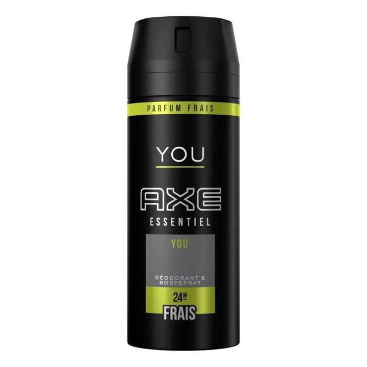 AXE Déodorant Homme You Bodyspray - 24h de Fraîcheur Non-Stop - Anti