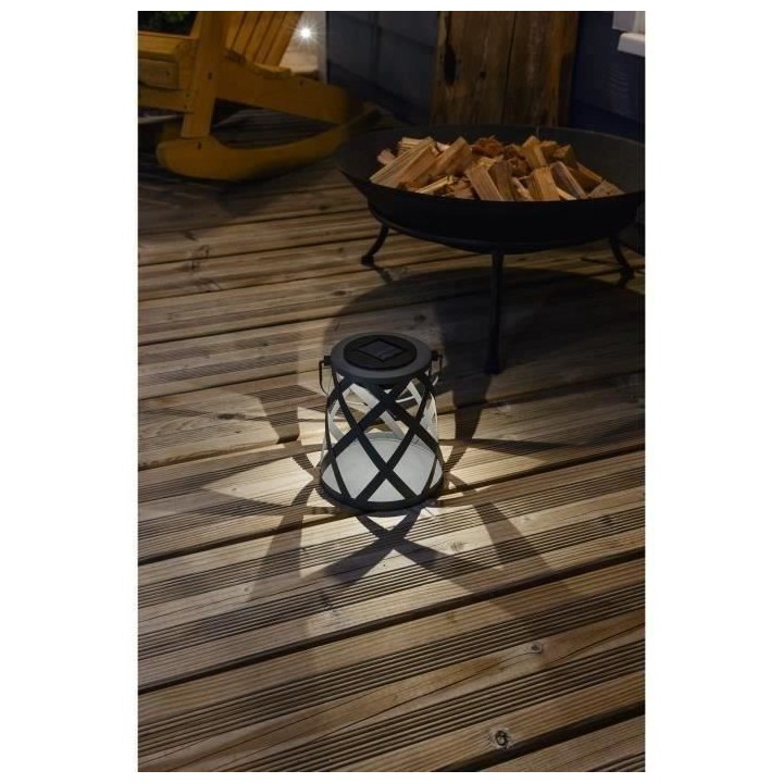 GALIX Lanterne solaire métal