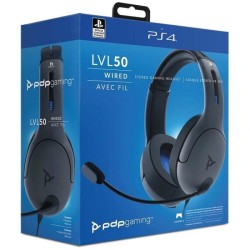 Casque PDP Level 50 Gris pour PS4