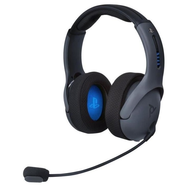 Casque PDP Level 50 sans fil Gris pour PS4