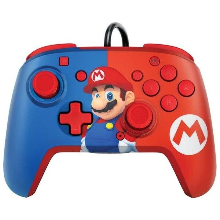 Manette Filaire - PDP - Mario - Switch